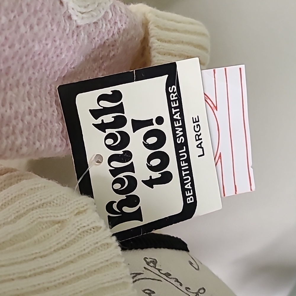NWT 70s Keneth Too Sweater Size Large - Picture 5 of 8